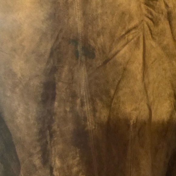 Valerie Stevens Genuine Suede Leather Jacket Size Large - Picture 4 of 4